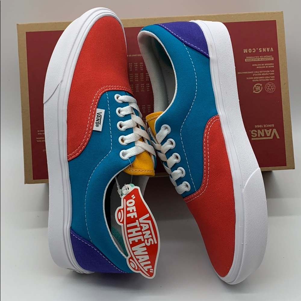 VANS COMFYCUSH ERA Multi Block Multi/True White Wm - Picture 11 of 16